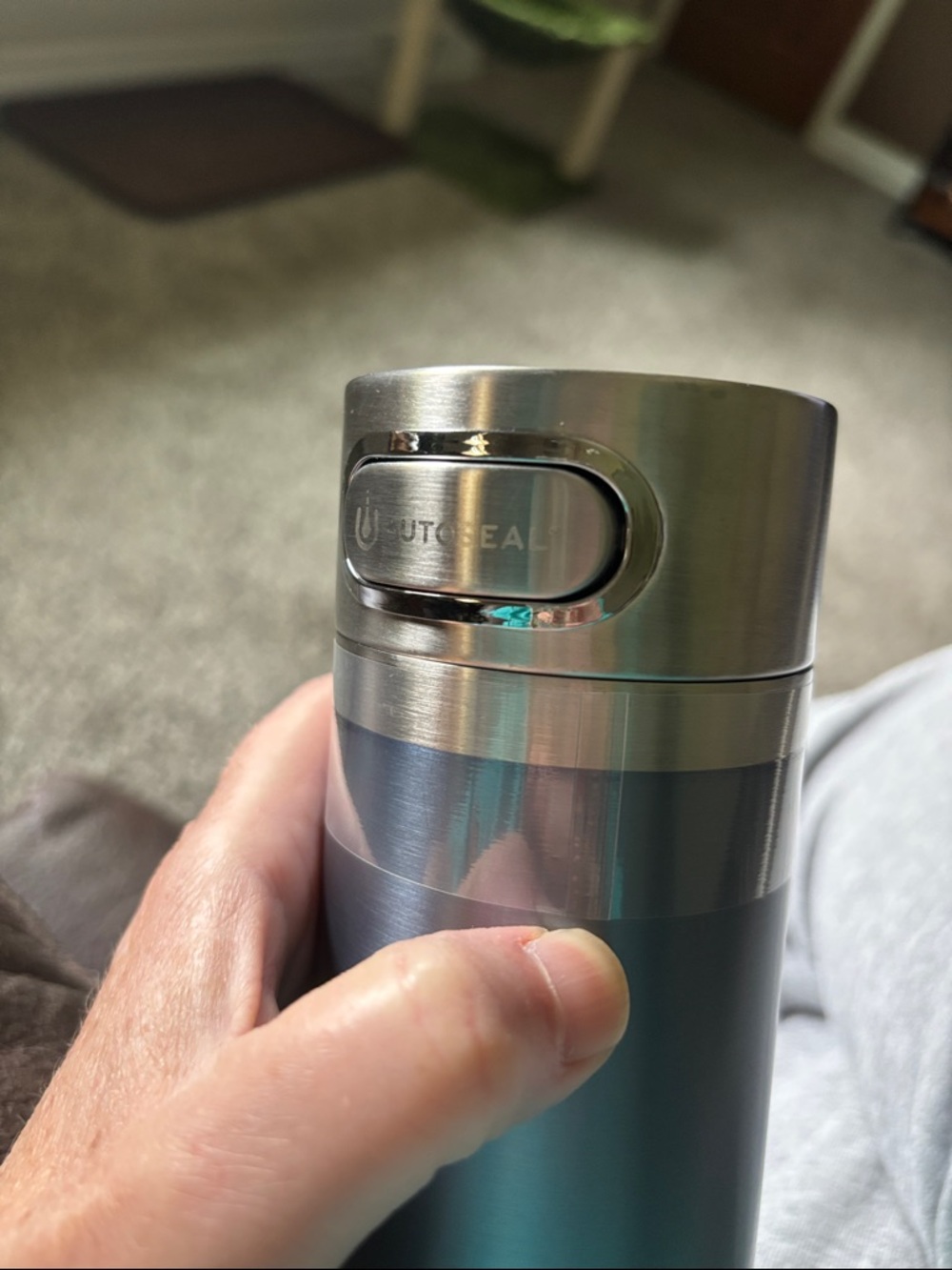 Contigo Gunmetal Gray Insulated Stainless Travel Mug - Picture 3 of 3